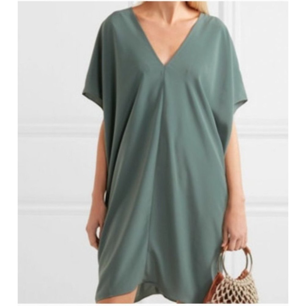 Hatch The Slouch Dress In Pine Green Size 0/S NWT